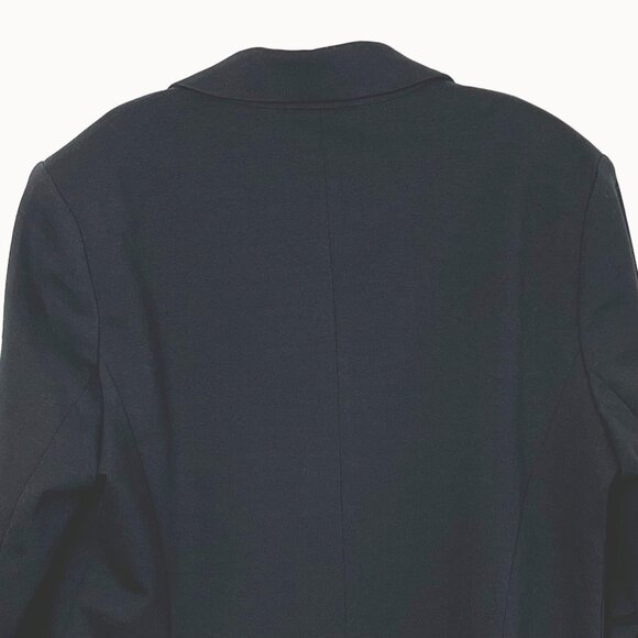Original Nicole Miller Womens Blazer Jacket Size L Black Cotten Polyester EUC! - Picture 8 of 15